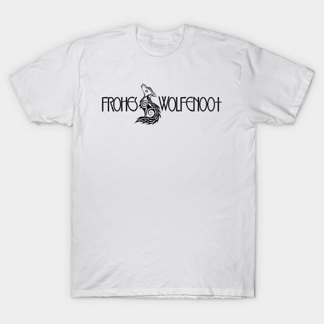 Frohes Wolfenoot T-Shirt by gingerkittenenterprises